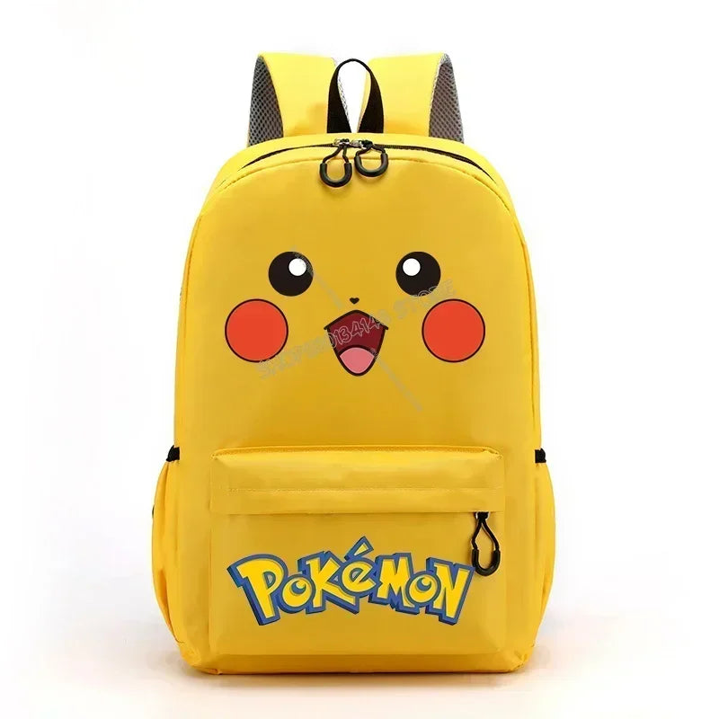 Pokémon Character Backpack – Pikachu, Charizard, Charmander, Bulbasaur, Squirtle & Jigglypuff Designs