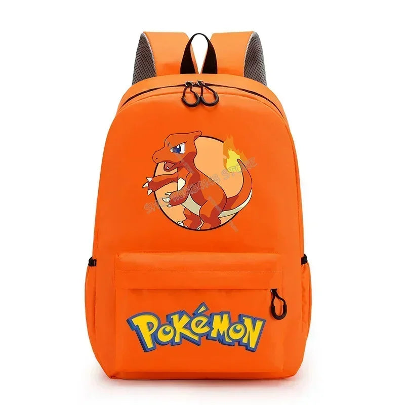 Pokémon Character Backpack – Pikachu, Squirtle, Charmander, Bulbasaur, Charizard & Jigglypuff Designs
