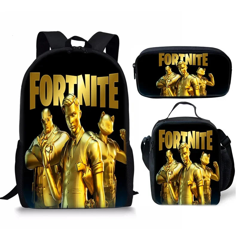 Fortnite 3-Piece Backpack Set – Multiple Styles