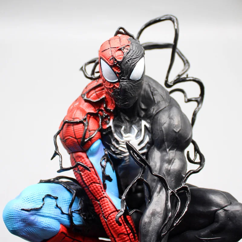 Spider-Man vs Venom Symbiote Statue – 38cm Collectible Figure