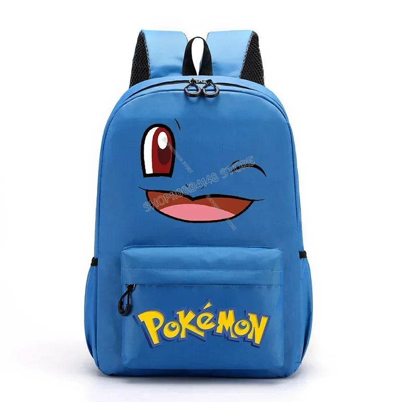 Pokémon Character Backpack – Pikachu, Charizard, Charmander, Bulbasaur, Squirtle & Jigglypuff Designs