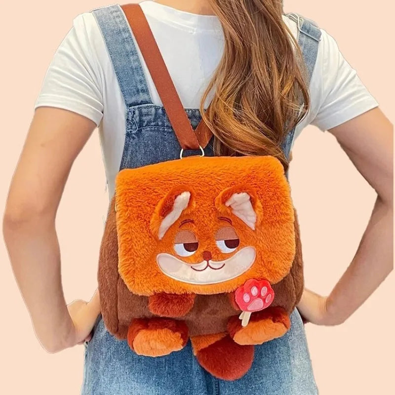 Zootopia Plush Backpack / Crossbody Bag
