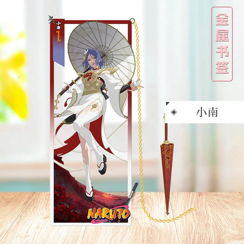 Naruto Metal Character Bookmarks – 9x4cm
