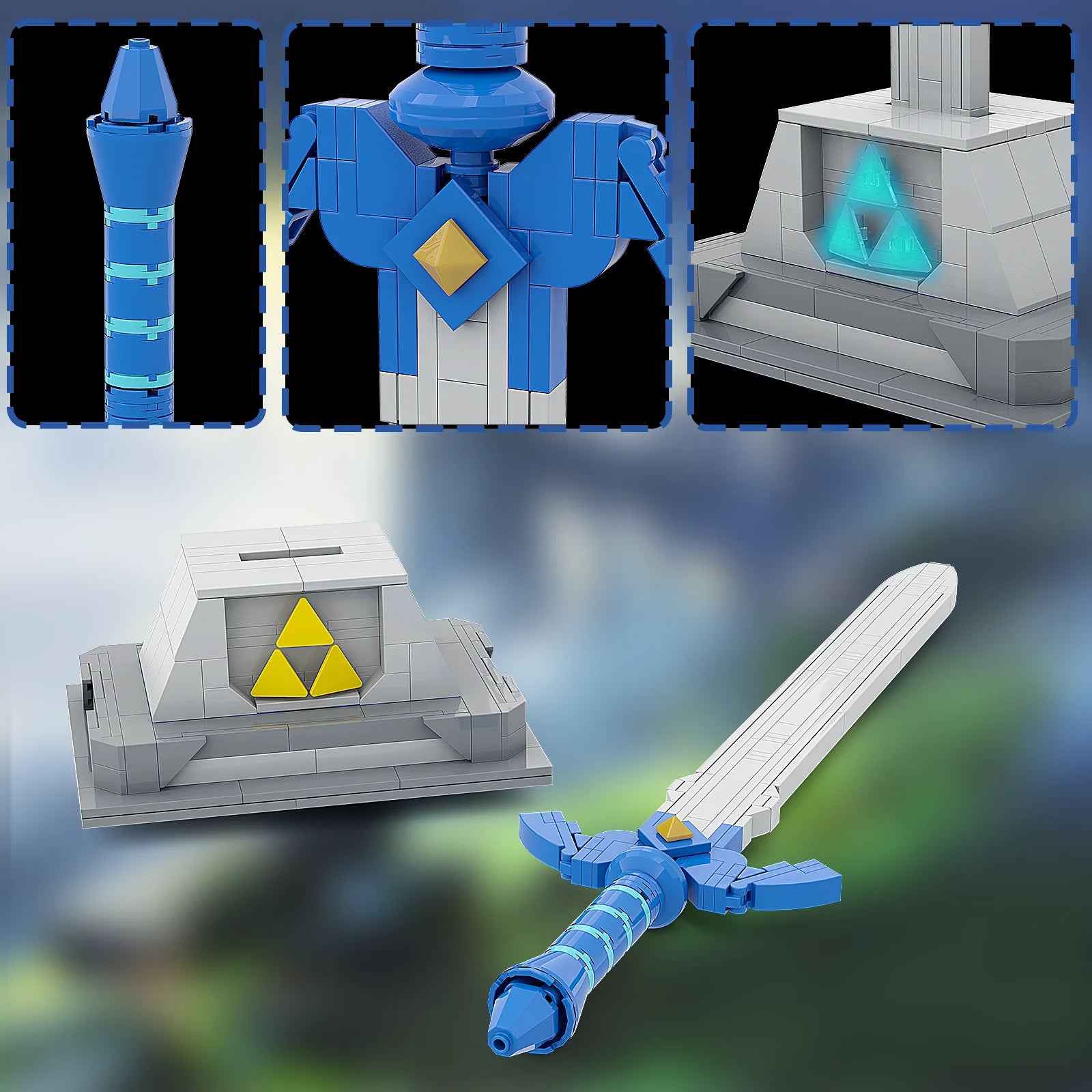 The Legend of Zelda - Sword Figure -Building Blocks Kit