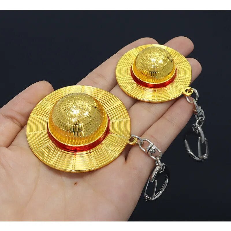 One Piece - Luffy Straw Hat Keychain