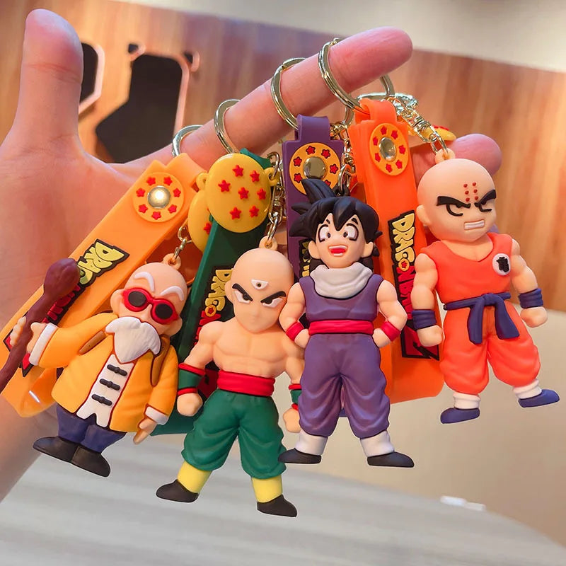 Dragon Ball Z 3D Character Keychain – Anime Collectible