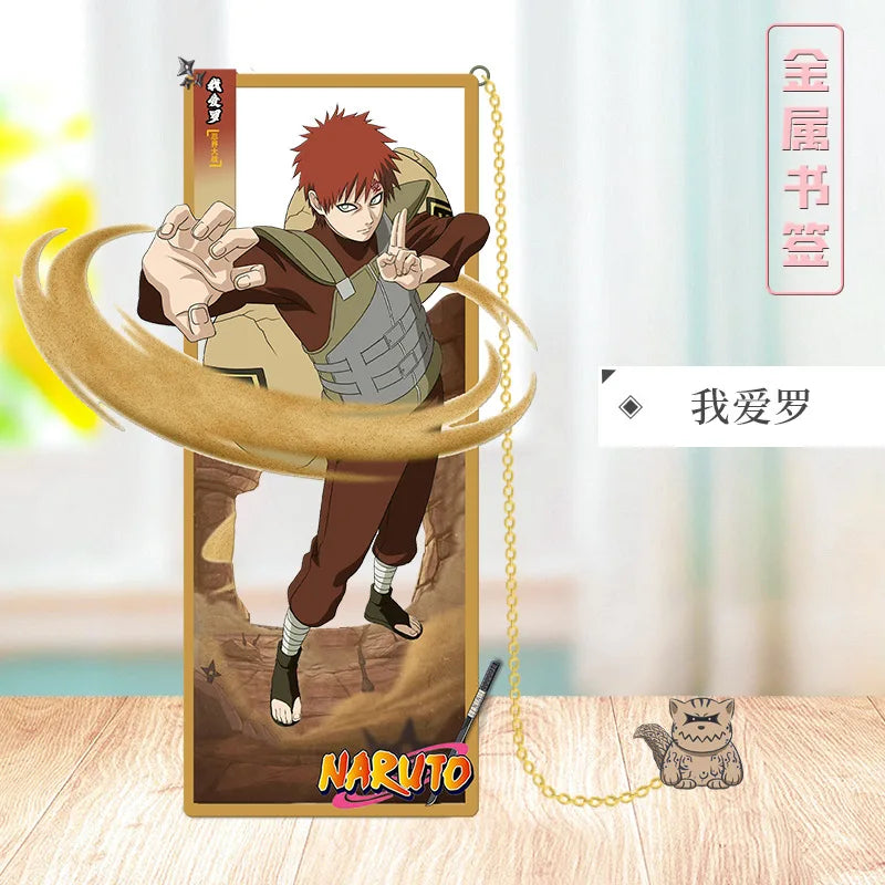 Naruto Metal Character Bookmarks – 9x4cm