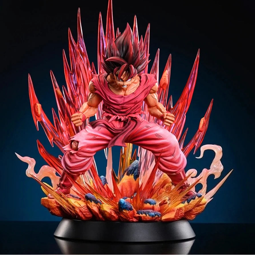 Dragon Ball Z Goku Power-Up Figurine – 38cm Anime Collectible Statue