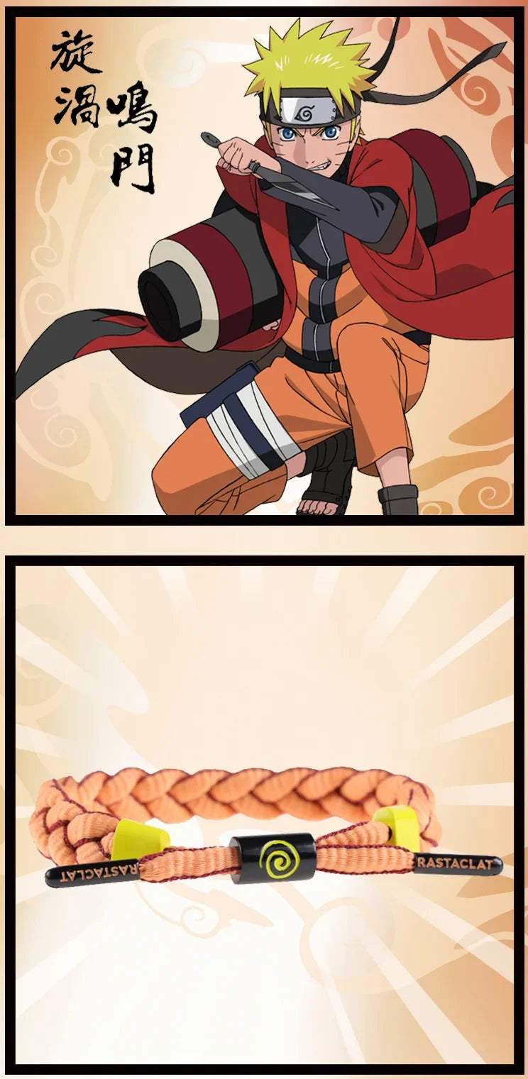 Naruto Anime Braided Bracelet – Ninja Clan Collection