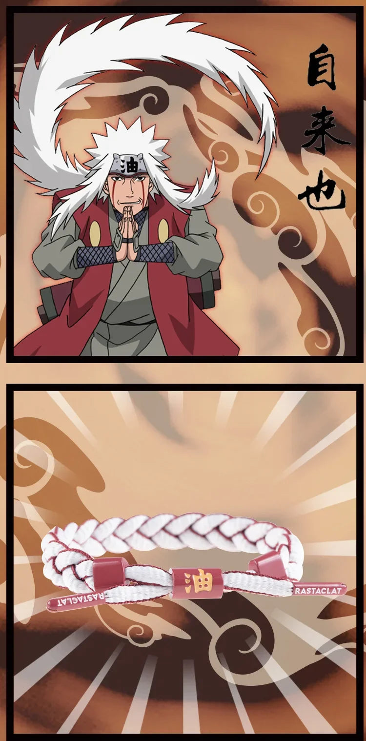 Naruto Anime Braided Bracelet – Ninja Clan Collection