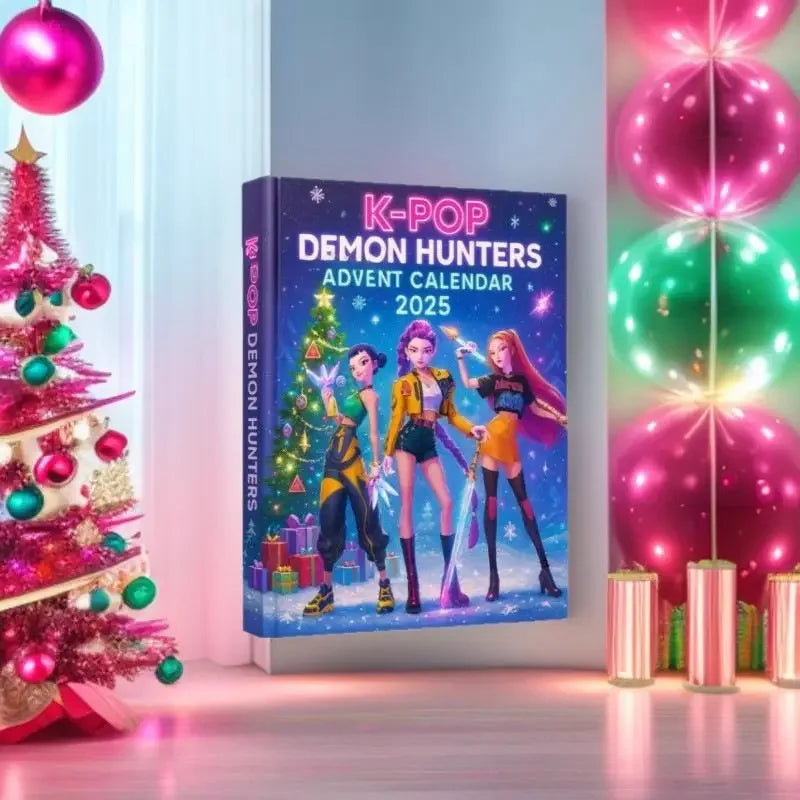 K-POP Demon Hunters Countdown Gift Box – Advent Calendar with 24 Surprises