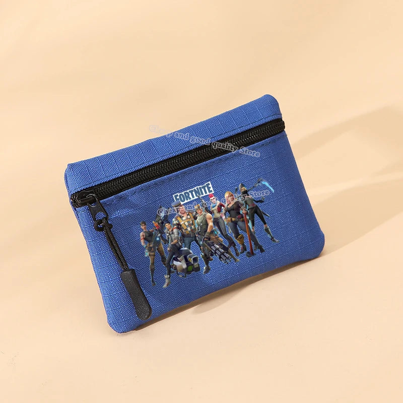 Fortnite Zip Coin Purse – Multi-Design Collection