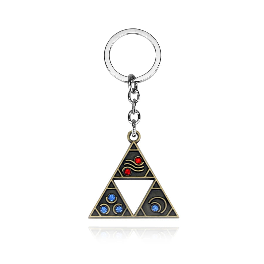 Legend of Zelda - Triforce Emblem Metal Keychain