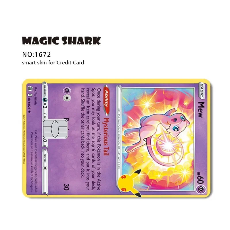 Pokemon - EMV Card Stickers