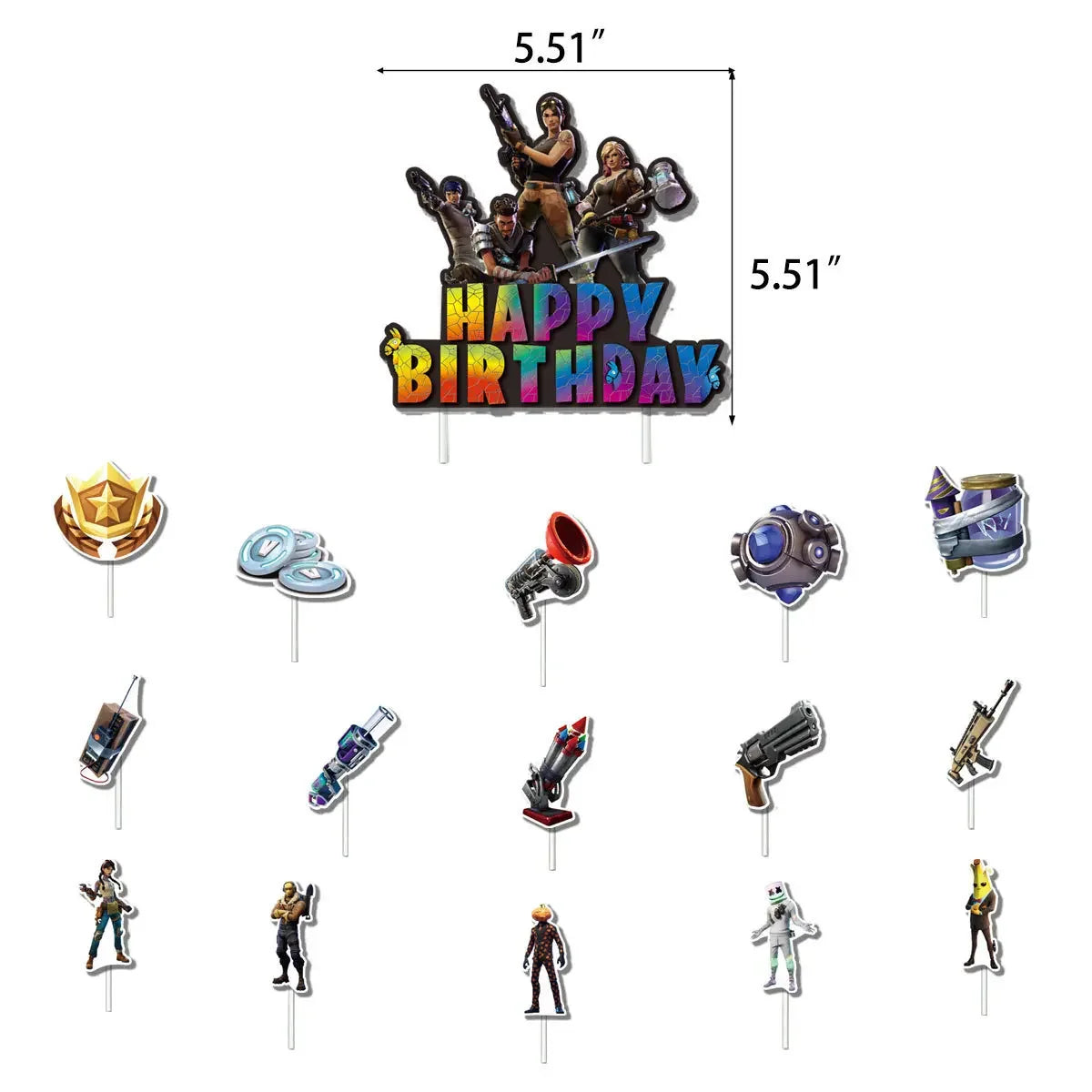 Fortnite - Birthday Decorations