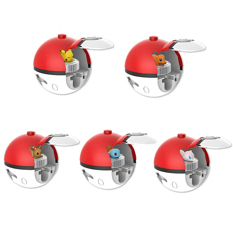 Pokémon Pokéball Gyro Battle Spinning Top Toy Set