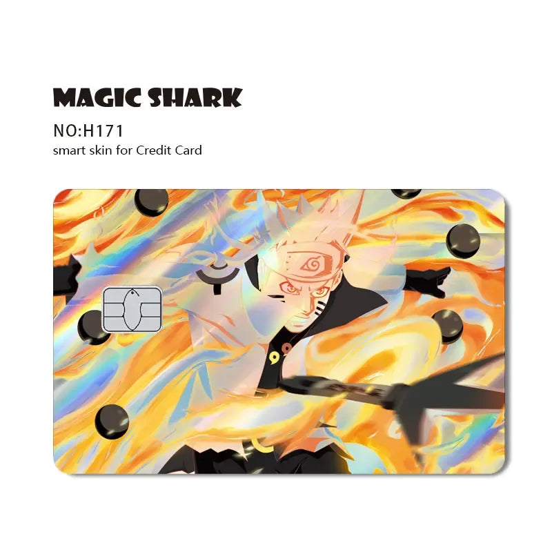 Naruto EMV Card Stickers – 4 Designs