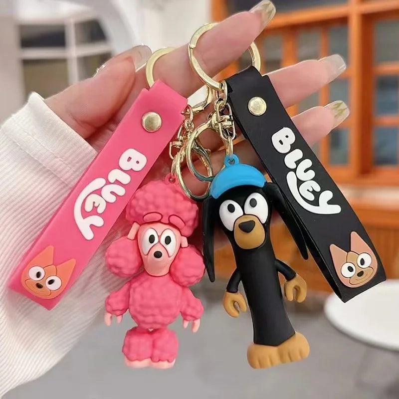 Bluey Character Keychains – 6 Variants