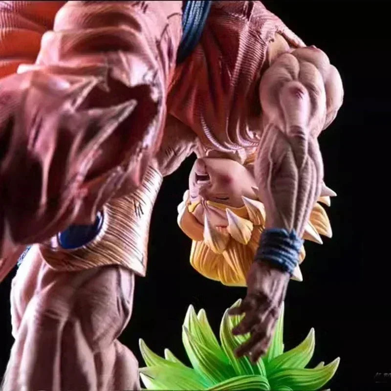 Dragon Ball Z Broly vs Goku Figurine – 28cm / 20cm Figurine