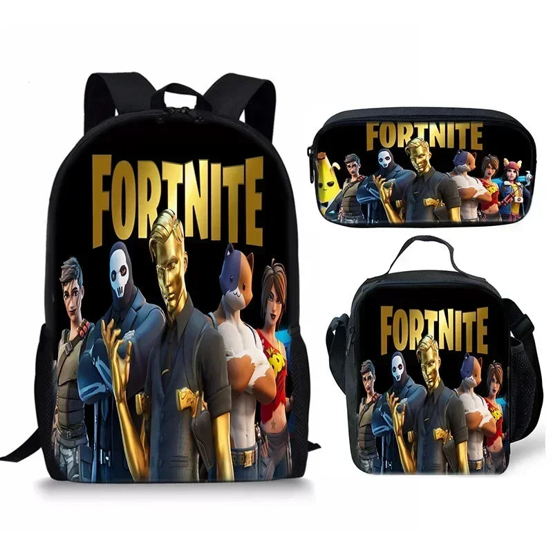 Fortnite 3-Piece Backpack Set – Multiple Styles