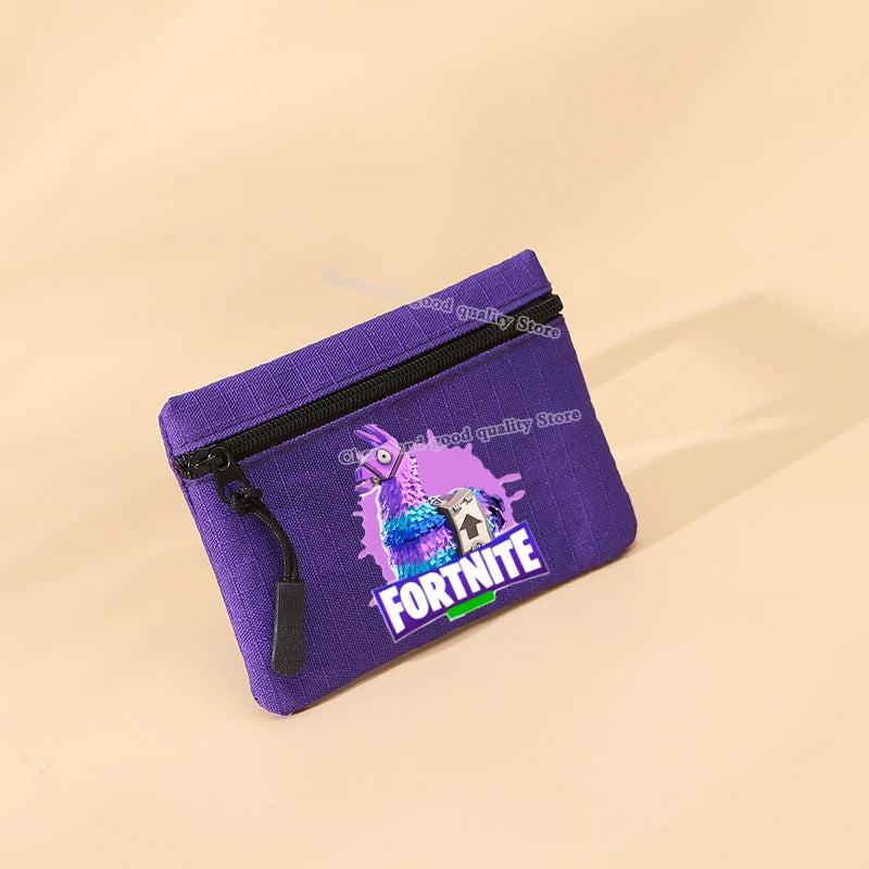 Fortnite Zip Coin Purse – Multi-Design Collection