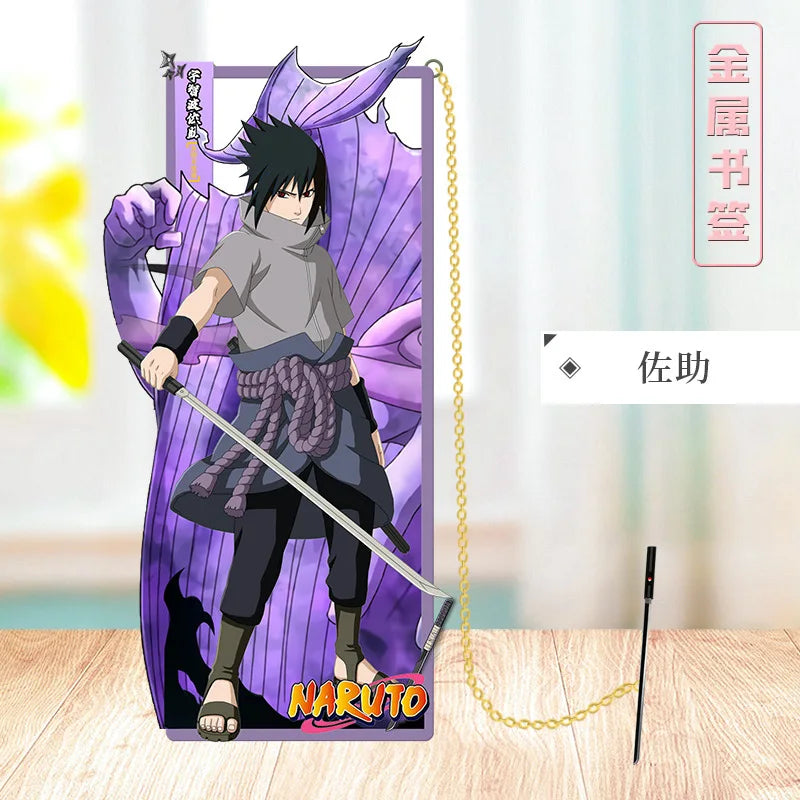 Naruto Metal Character Bookmarks – 9x4cm