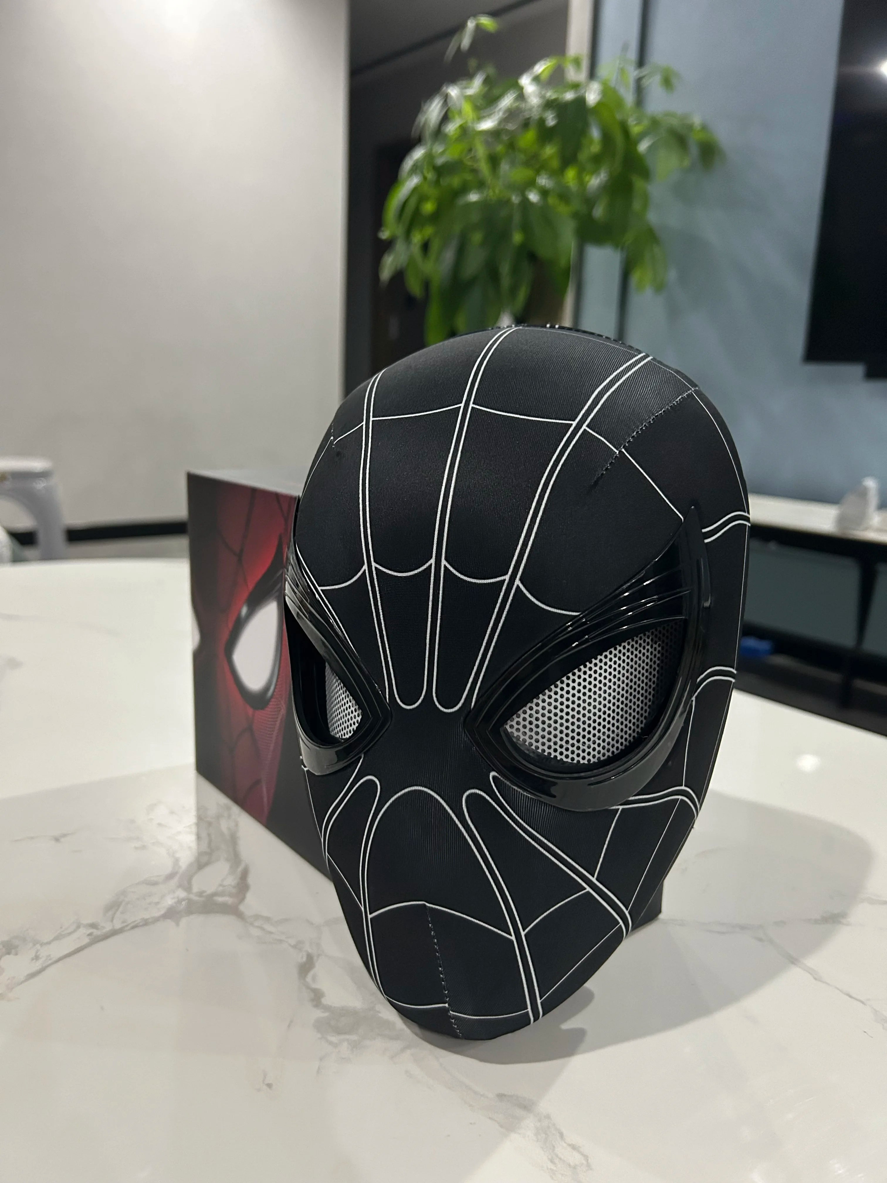 Miles Morales Spider-Verse Blinking Eye Mask