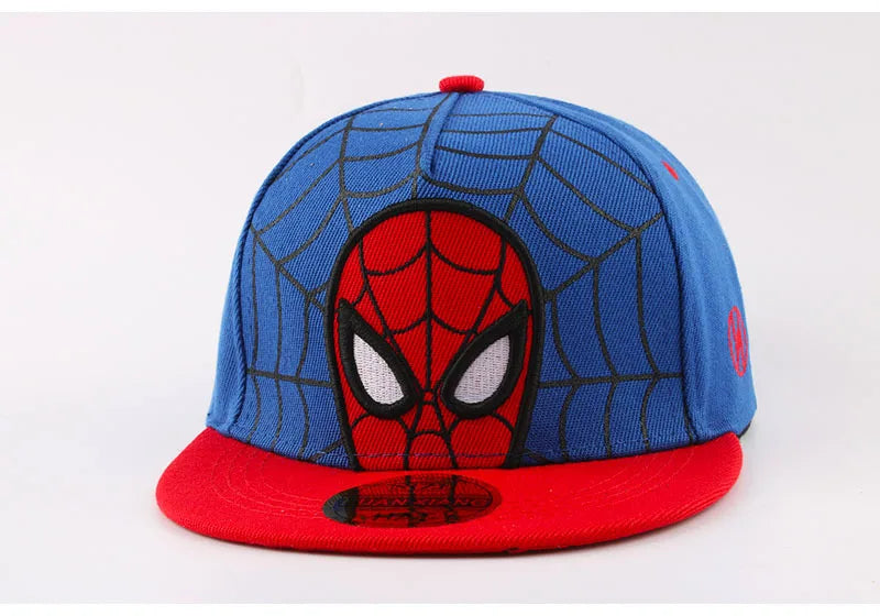 Spider-Hero Kids Snapback Cap – Adjustable Cartoon Hat