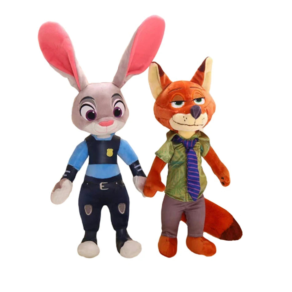 Zootopia Plush Dolls – Judy Hopps & Nick Wilde (40cm)