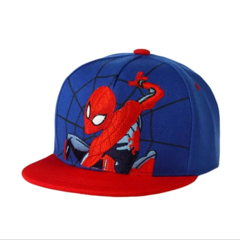 Spider-Hero Kids Snapback Cap – Adjustable Cartoon Hat