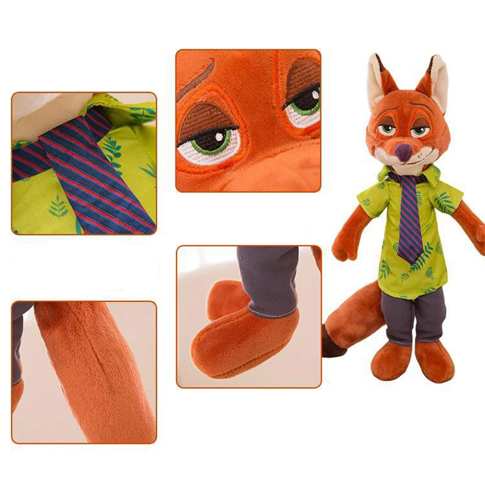 Zootopia Plush Dolls – Judy Hopps & Nick Wilde (40cm)
