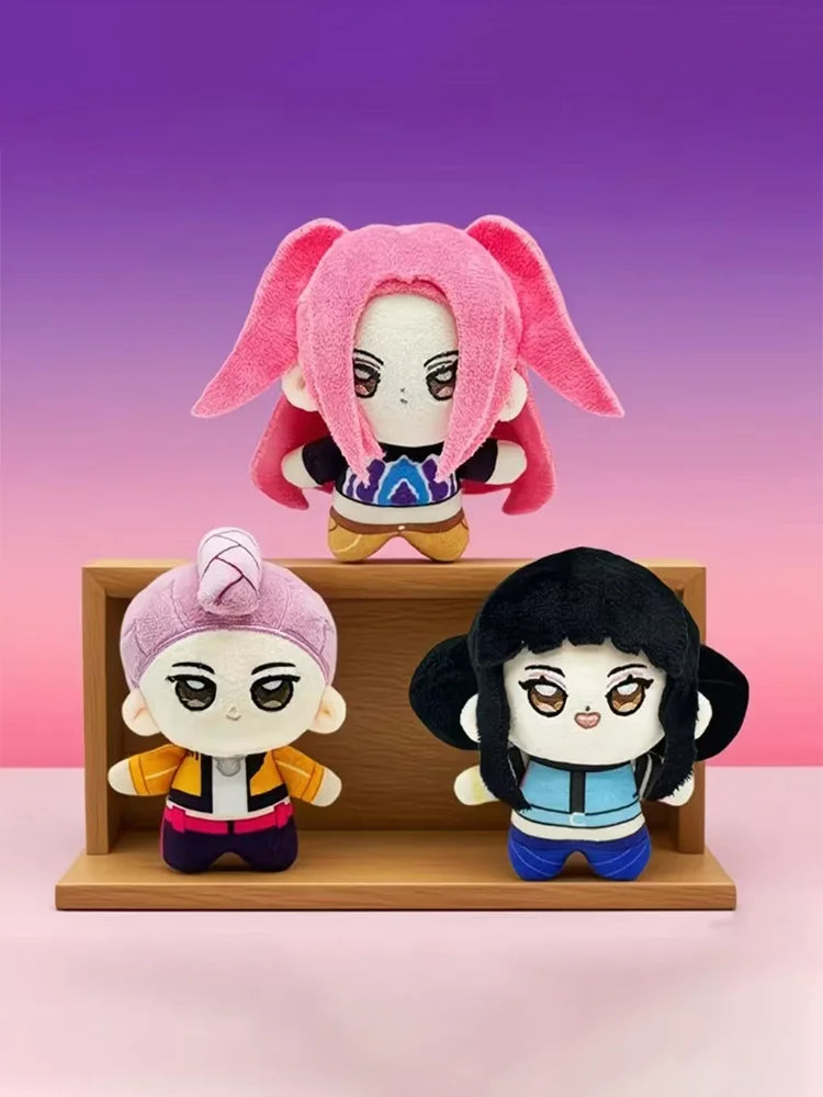 K-POP Demon Hunters Plush Dolls – Collectible Mini Plush Set (3 Styles)