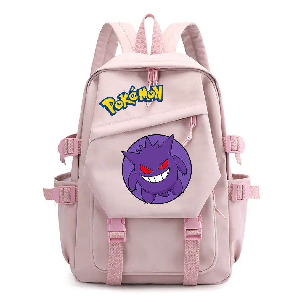 Pokémon Multi-Pocket Backpack – Large Capacity School & Travel Bag