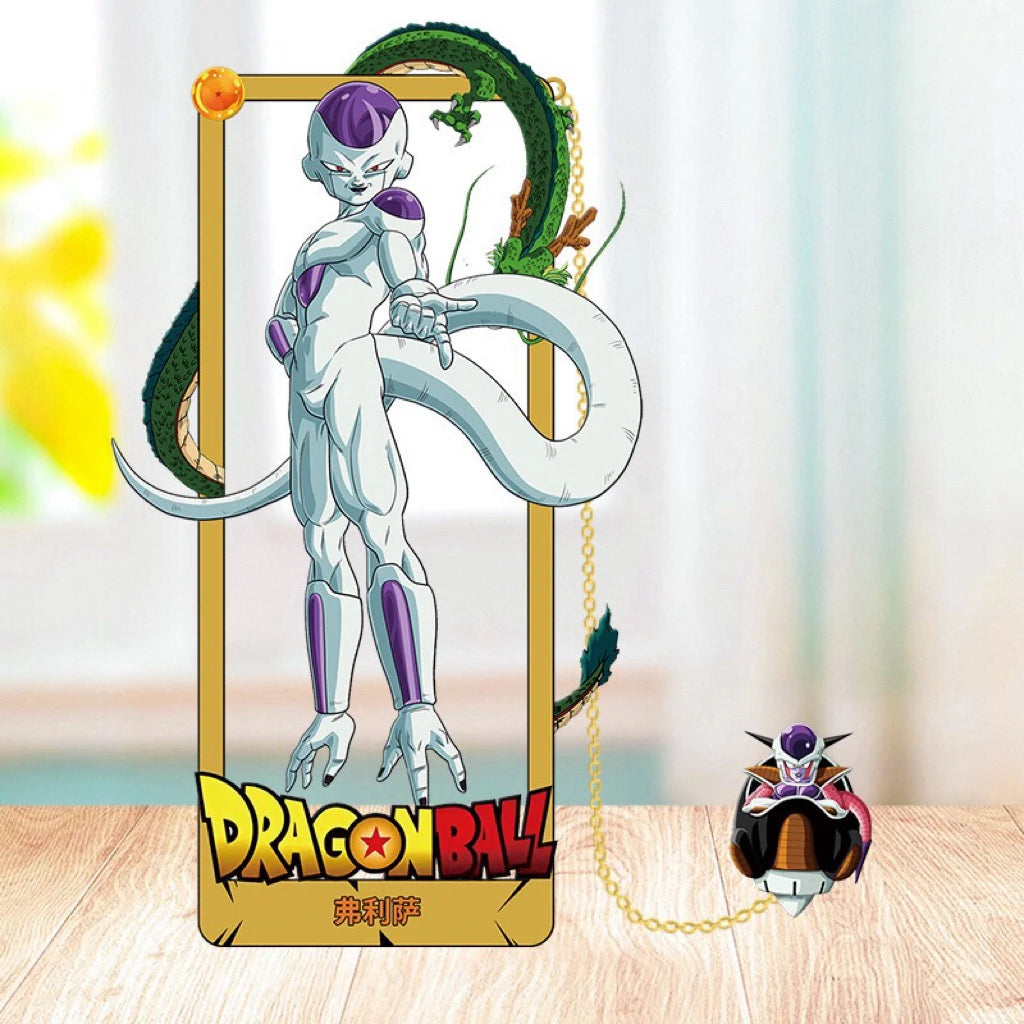 Dragon Ball Z 3D Metal Bookmarks – Anime Character Collection