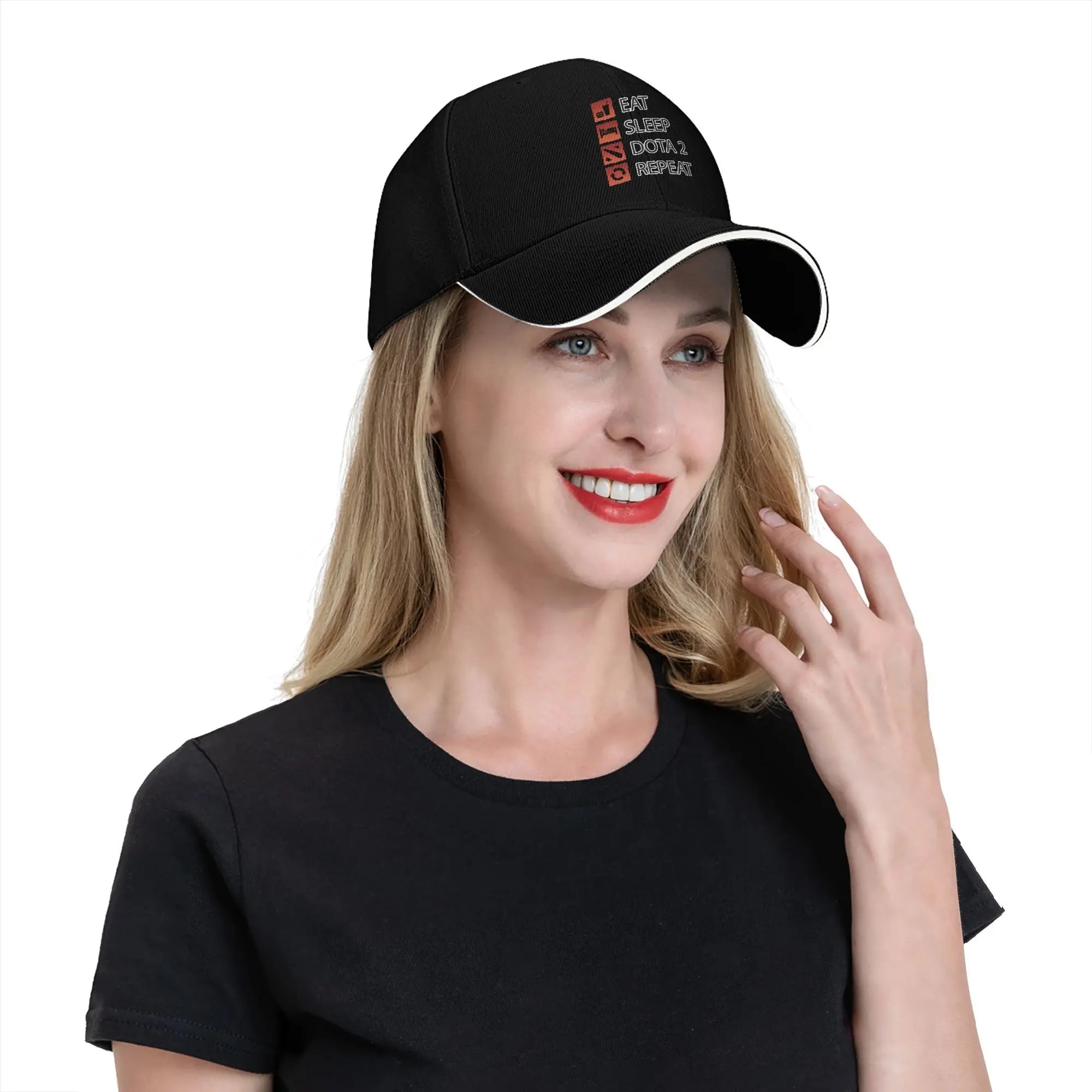 Eat Sleep Dota 2 Repeat Cap – Gamer Hat