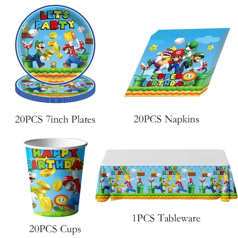 Super Mario™ Birthday Party Supplies