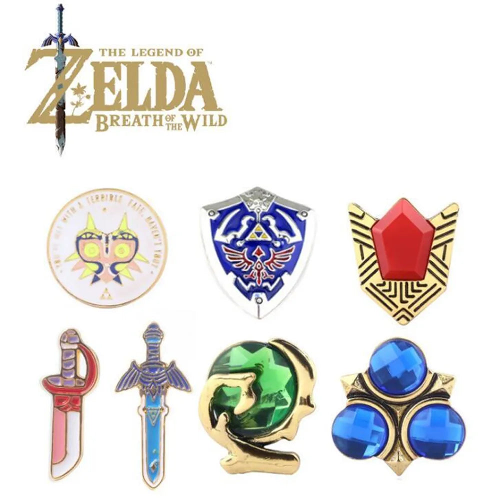 The Legend of Zelda - Hylian Shield Brooch