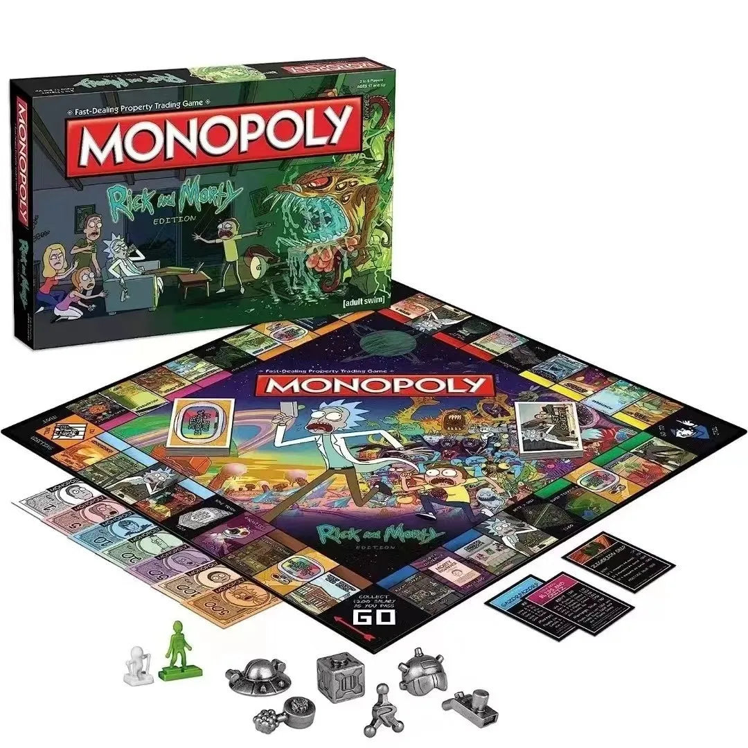 Rick & Morty - Monopoly Board Game