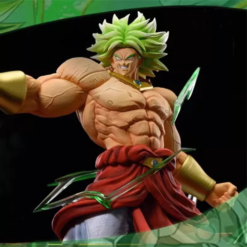 Dragon Ball Z Broly vs Goku Figurine – 28cm / 20cm Figurine