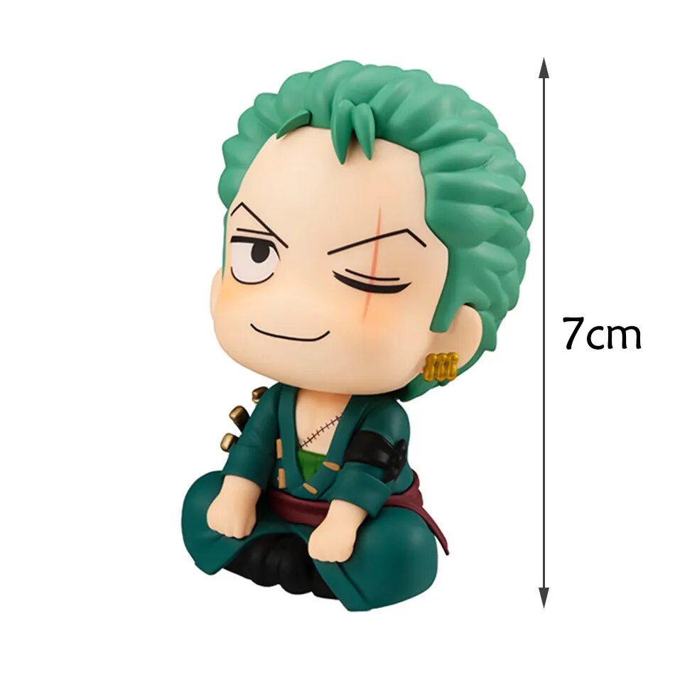 One Piece - Luffy and Roronoa Zoro Toy Figures