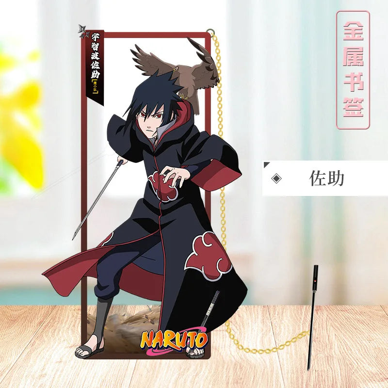 Naruto Metal Character Bookmarks – 9x4cm