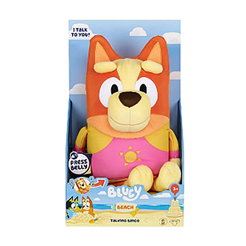 Talking Bluey & Bingo Plush Toys – 30cm with Sound Effects