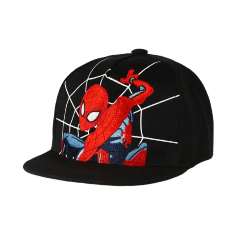 Spider-Hero Kids Snapback Cap – Adjustable Cartoon Hat