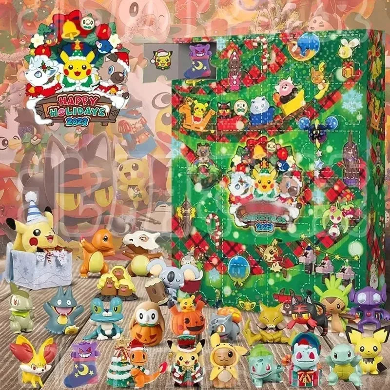 Pokémon Christmas Countdown Advent Calendar – 24 Surprise Mini Figures