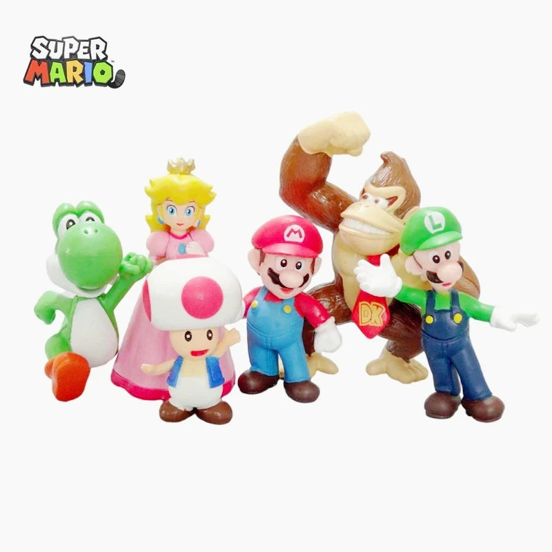 Super Mario – 6 Piece Figure Set