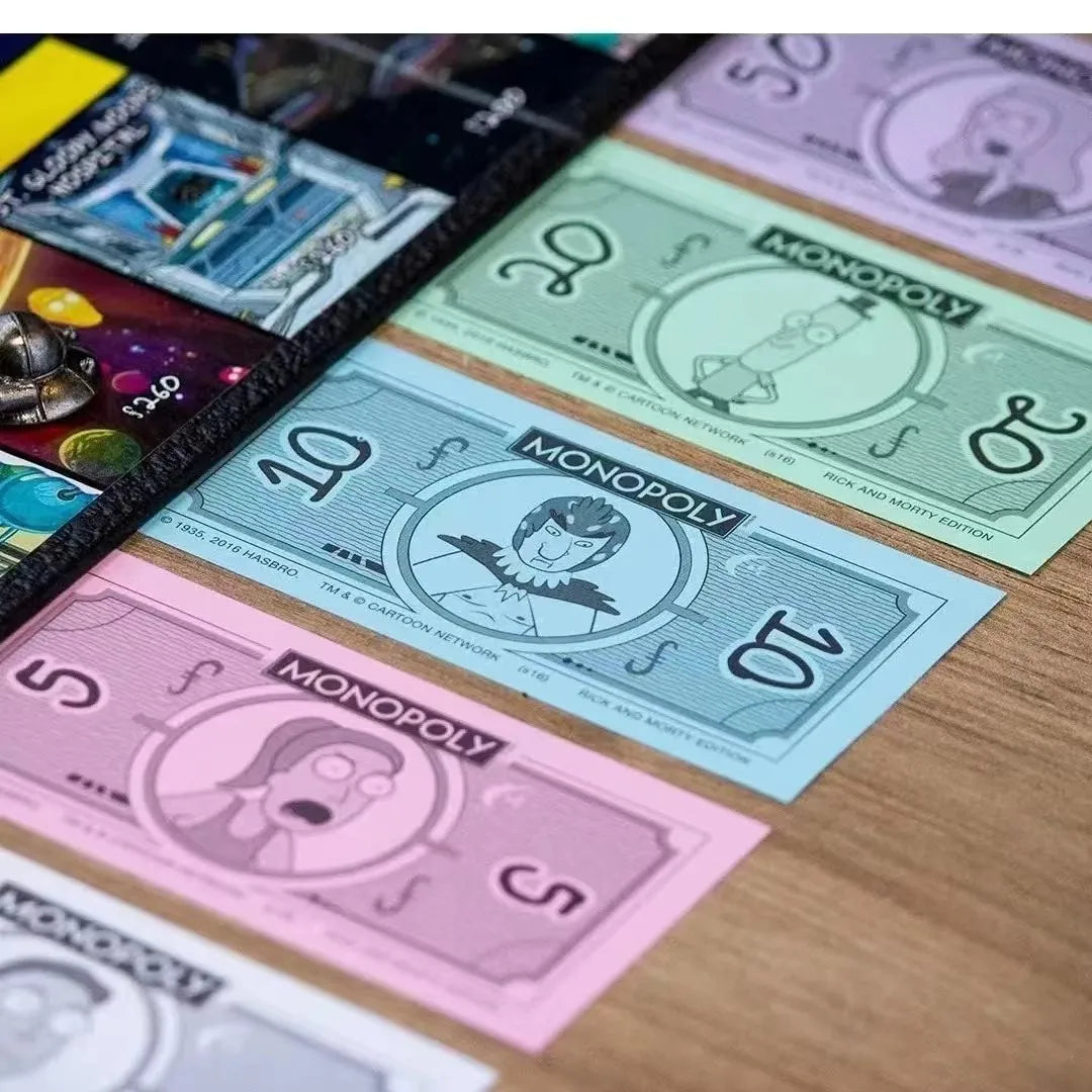Rick & Morty - Monopoly Board Game