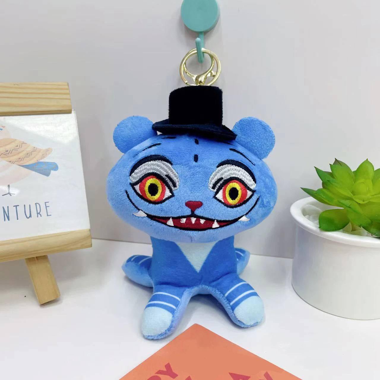 K-POP Demon Hunters Plush Keychain Set – 10–15cm Mini Plush Figures