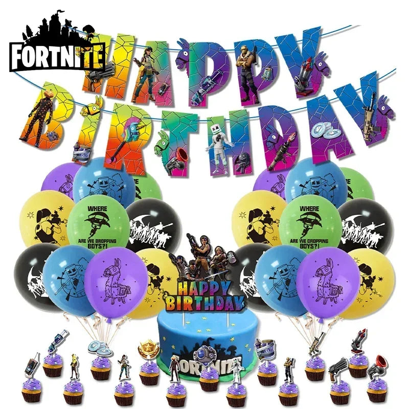 Fortnite - Birthday Decorations