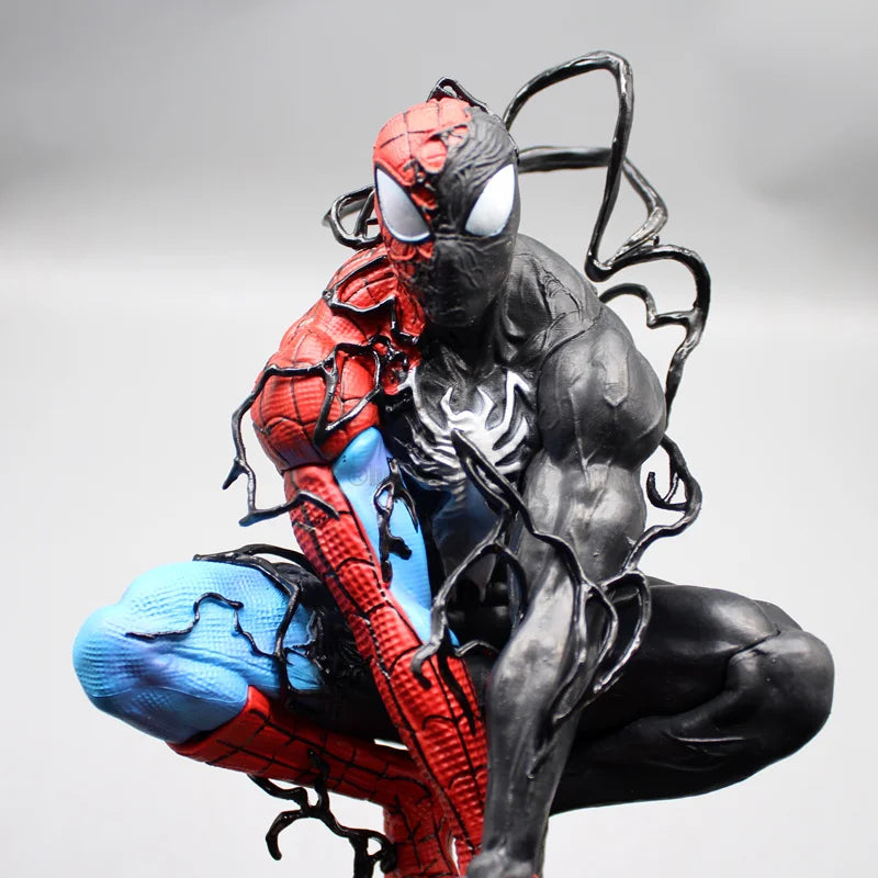 Spider-Man vs Venom Symbiote Statue – 38cm Collectible Figure