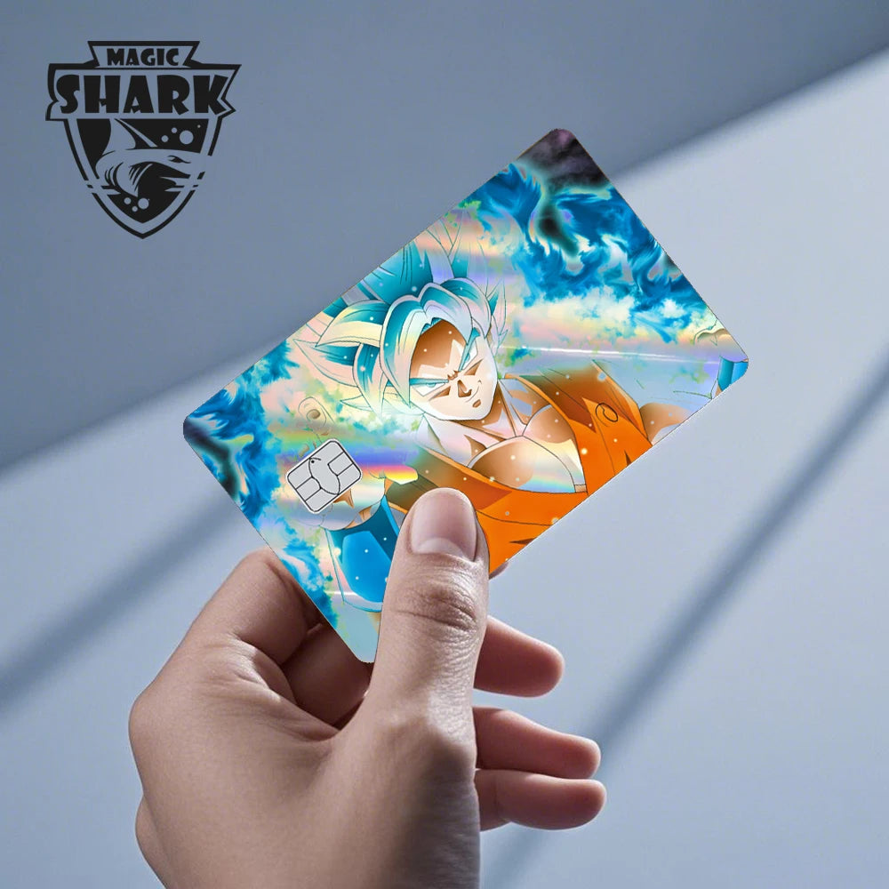 Dragon Ball Z EMV Card Stickers – Anime Card Skins for All Chip Sizes